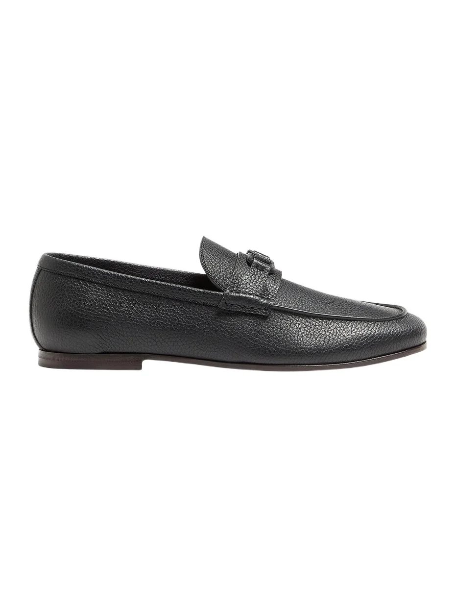 Men's VLogo Signature Deer Leather Loafers Men's VLogo Signature Deer Leather Loafers