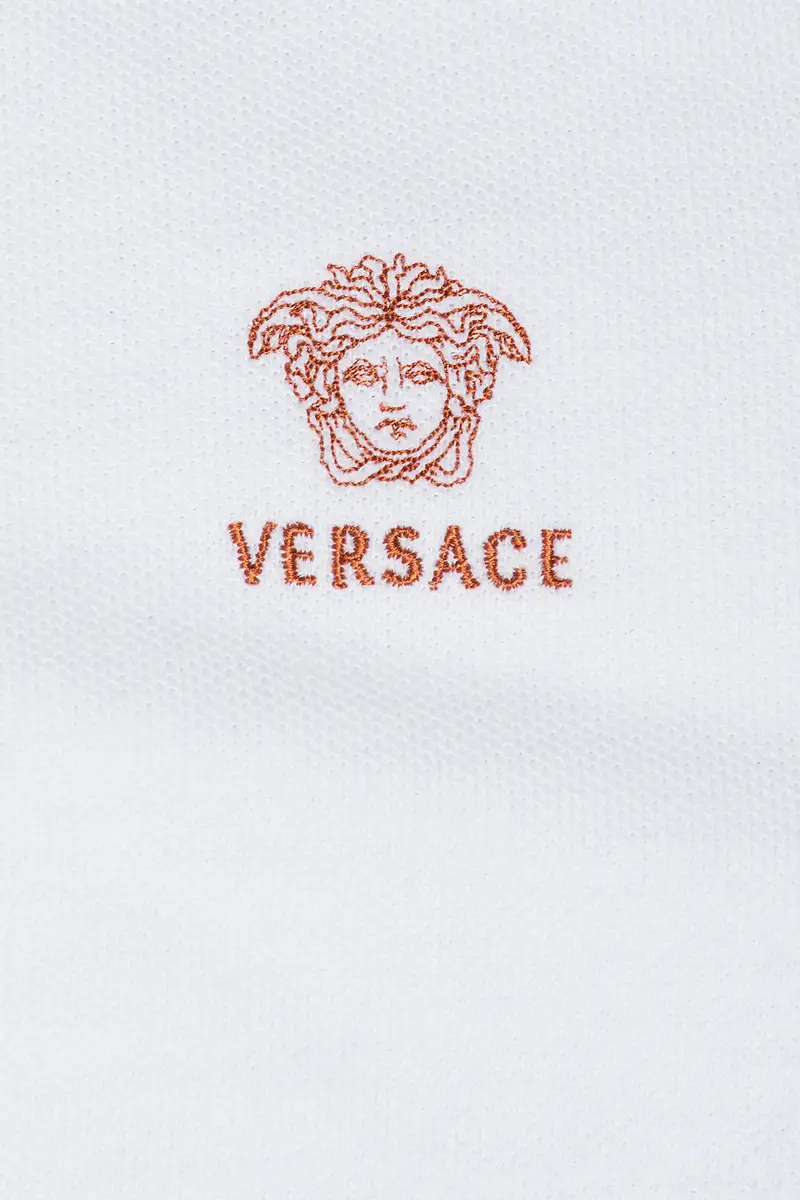Versace Short Sleeve Polo Top | Thumbnail 5 Versace Short Sleeve Polo Top | Thumbnail 5