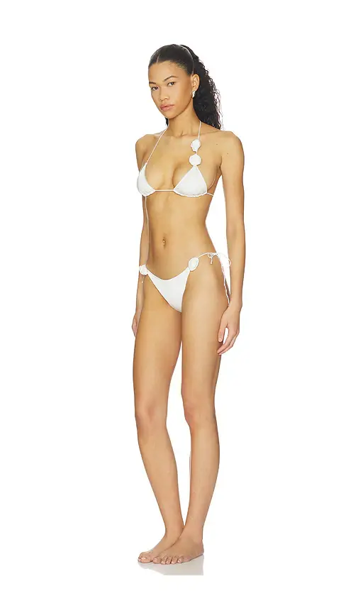 Oseree Bridal Rose Two Piece Bikini | Thumbnail 2