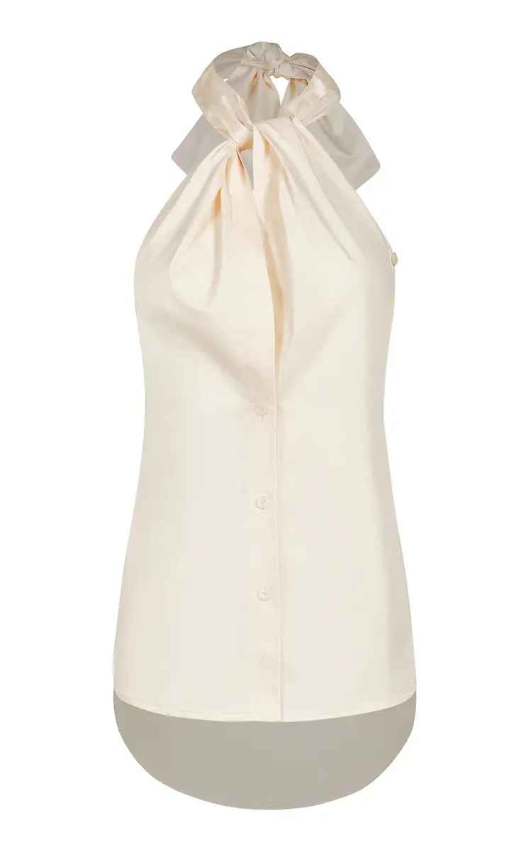 Johanna Ortiz Modern Inner Balance Cotton-Blend Top