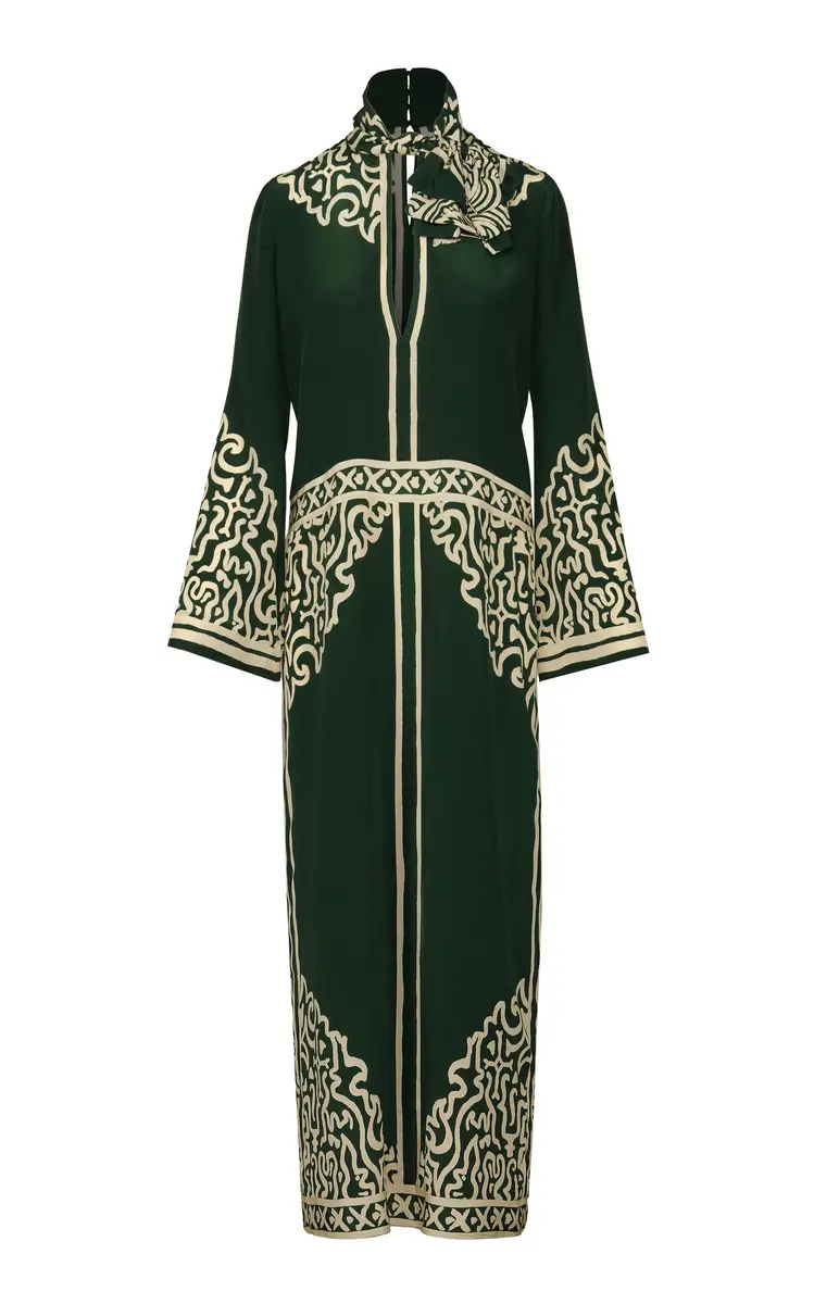 Johanna Ortiz The Windborne Woman Embroidered Silk Maxi Dress | Thumbnail 6 Johanna Ortiz The Windborne Woman Embroidered Silk Maxi Dress | Thumbnail 6