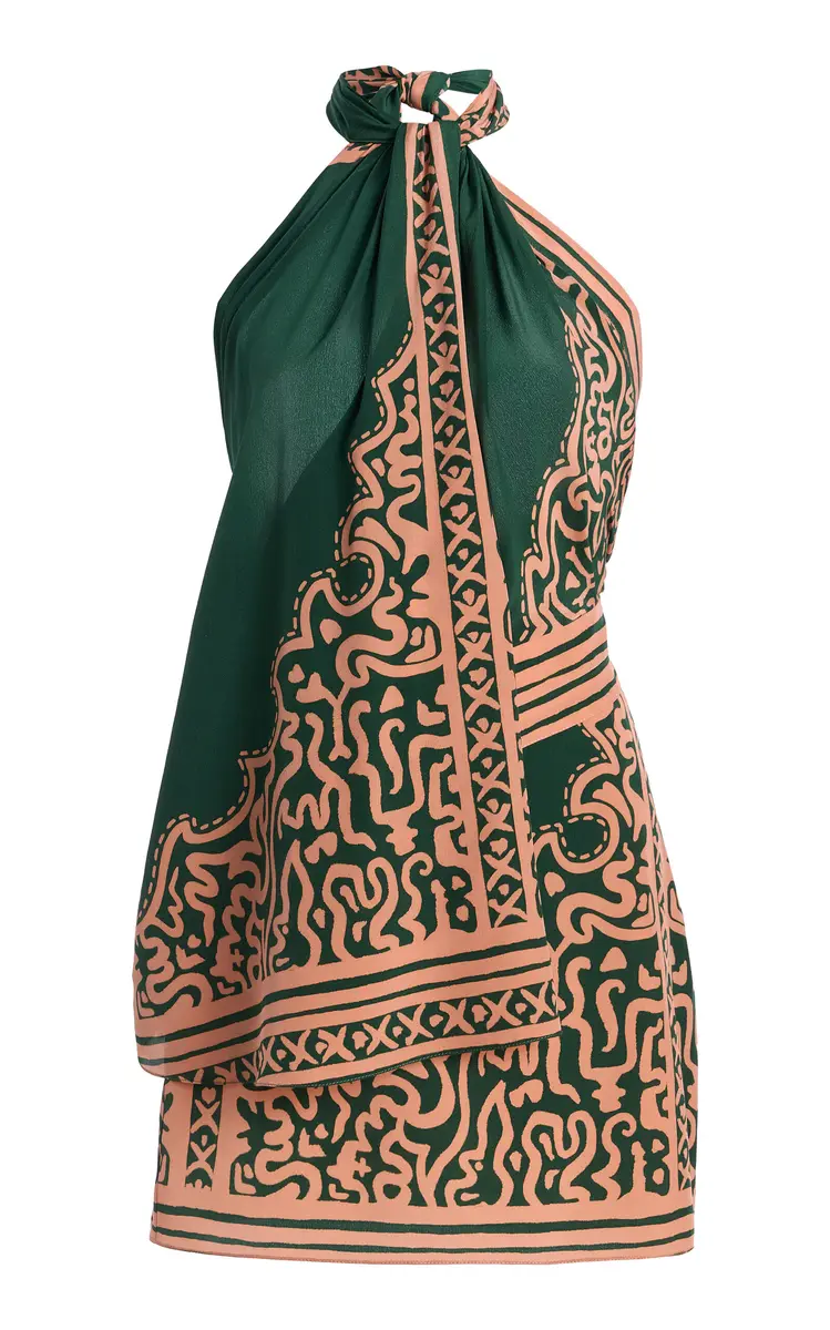 Johanna Ortiz Frontier Poem Mini Dress