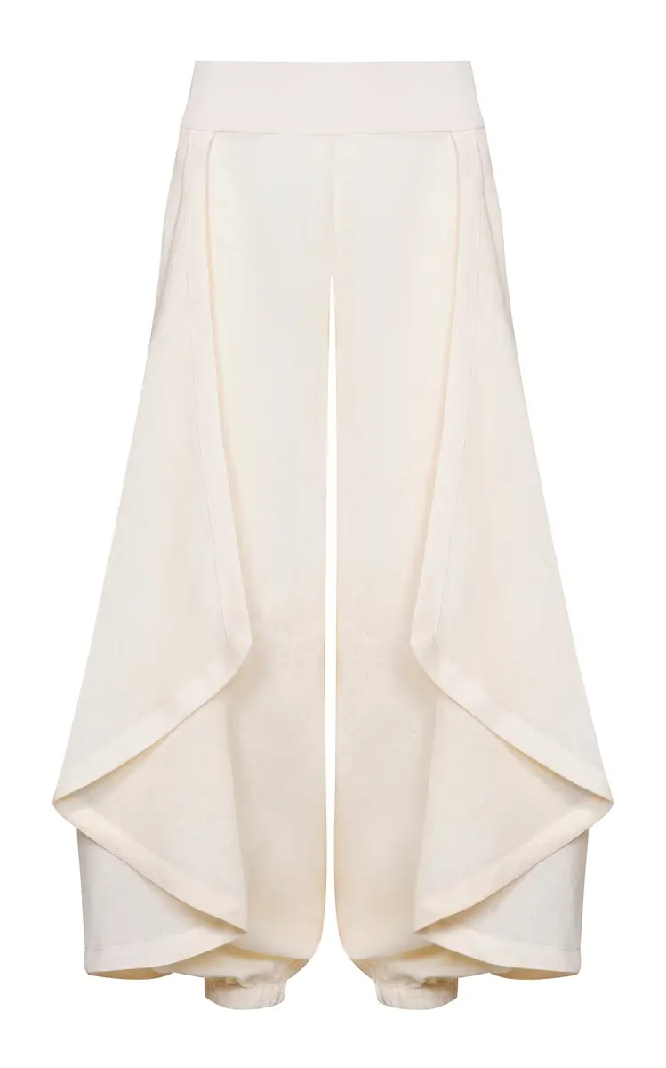Johanna Ortiz Heat Echo Linen Wide-Leg Pants | Thumbnail 4