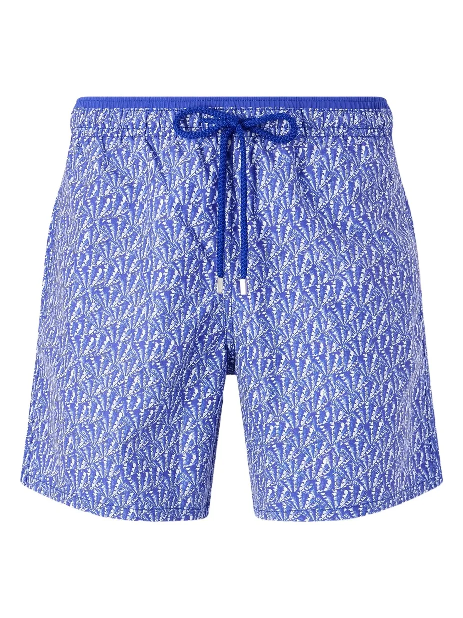 Moka Straight-Leg Mid-Length Printed ECONYL® Swim Shorts - Men Moka Straight-Leg Mid-Length Printed ECONYL® Swim Shorts - Men