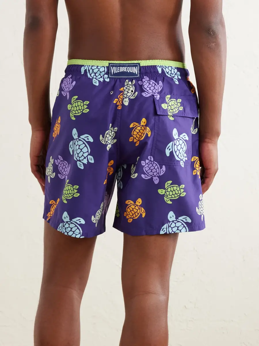 Vilebrequin Moka Straight-Leg Mid-Length Printed ECONYL® Swim Shorts - Men | Thumbnail 3 Vilebrequin Moka Straight-Leg Mid-Length Printed ECONYL® Swim Shorts - Men | Thumbnail 3