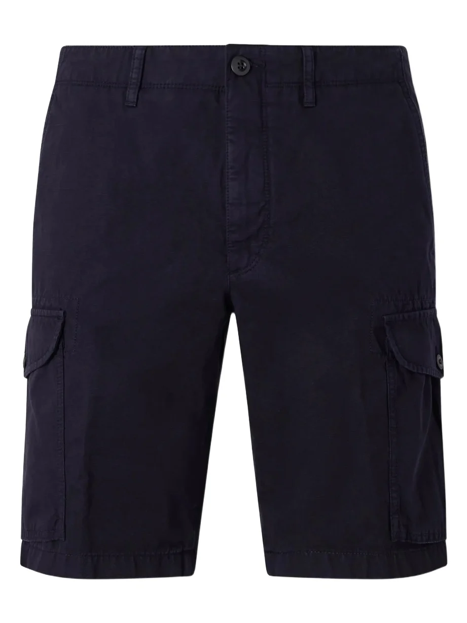 Incotex Straight-Leg Cotton and Linen-Blend Shorts - Men