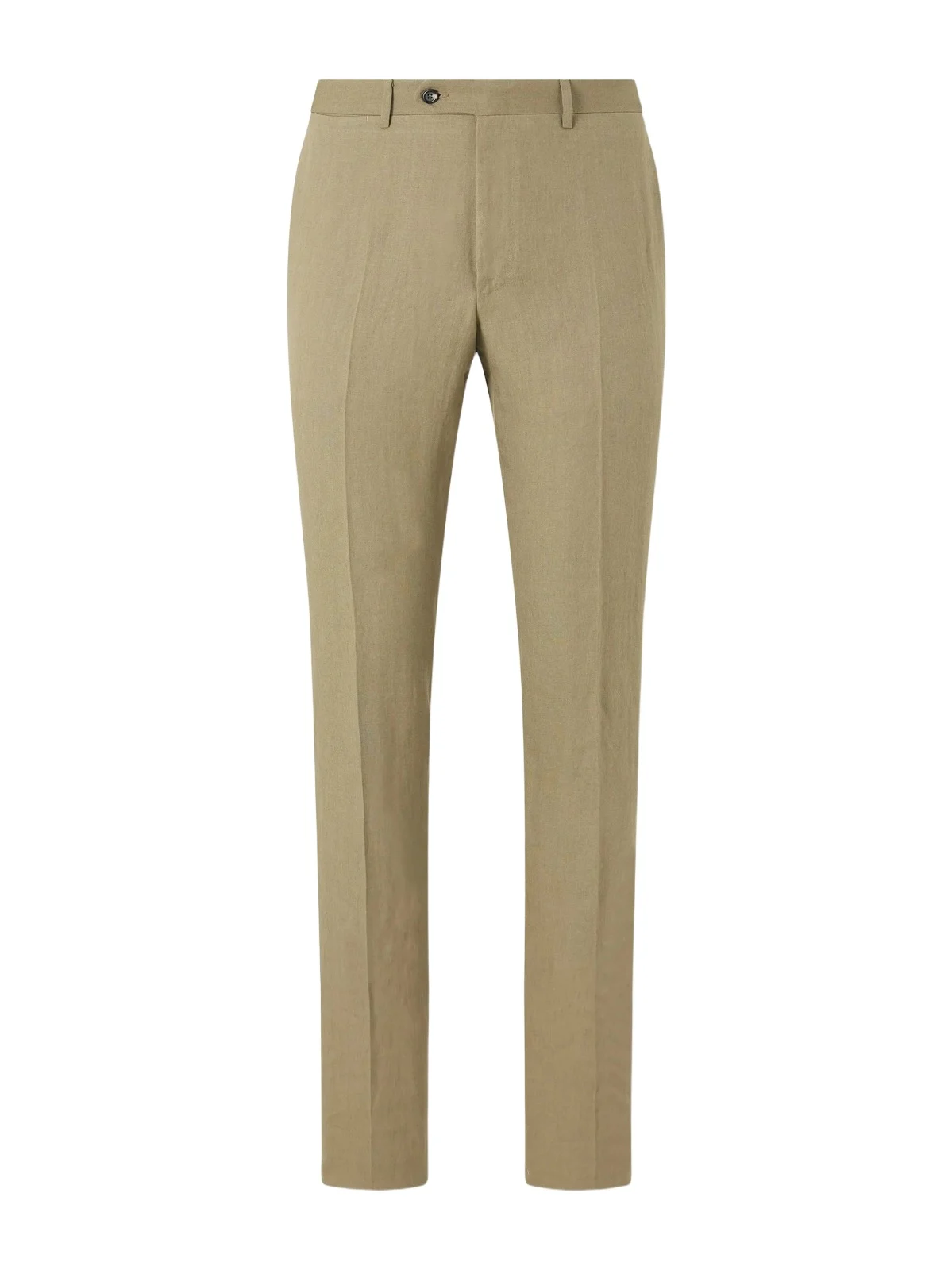 Straight-Leg Linen Suit Trousers - Men