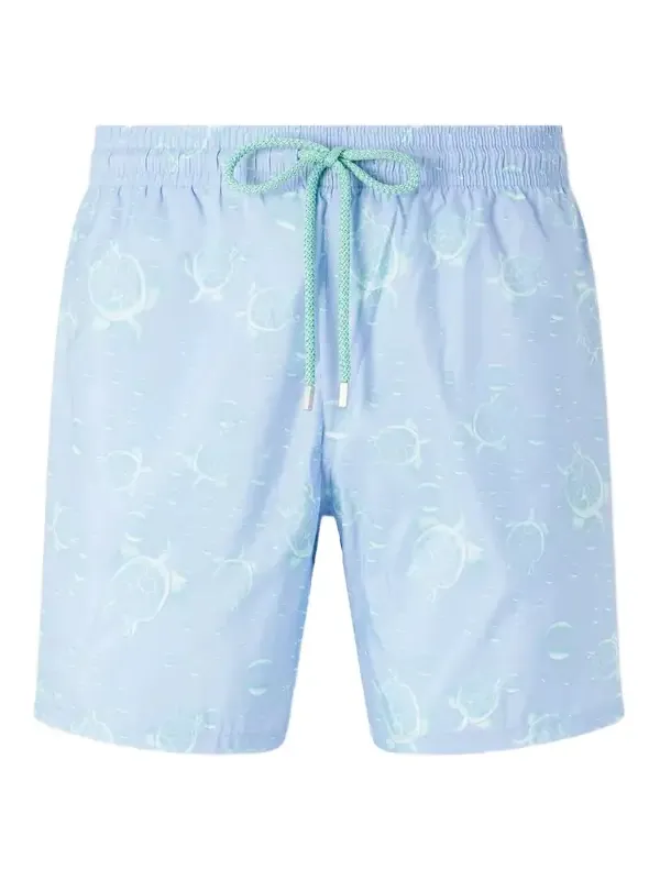 Mahina Straight-Leg Mid-Length Printed Swim Shorts - Men Mahina Straight-Leg Mid-Length Printed Swim Shorts - Men