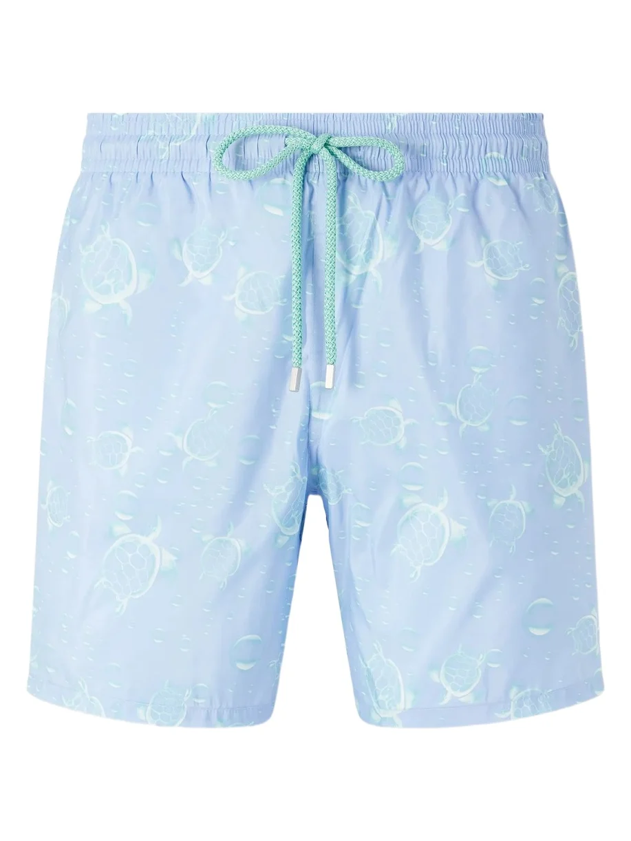 Mahina Straight-Leg Mid-Length Printed Swim Shorts - Men Mahina Straight-Leg Mid-Length Printed Swim Shorts - Men