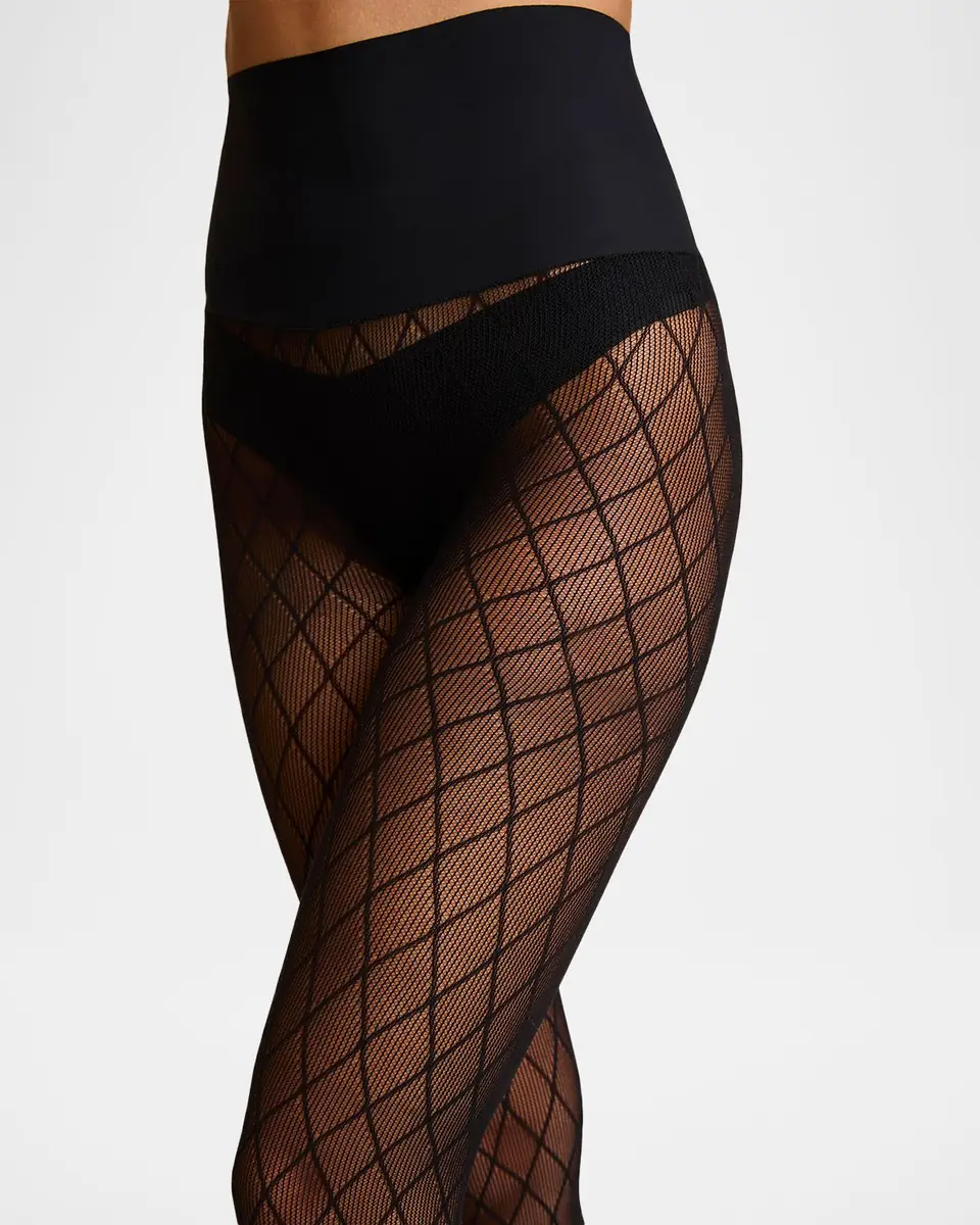 Commando Lattice Net Stretch Microfiber Tights | Thumbnail 4 Commando Lattice Net Stretch Microfiber Tights | Thumbnail 4
