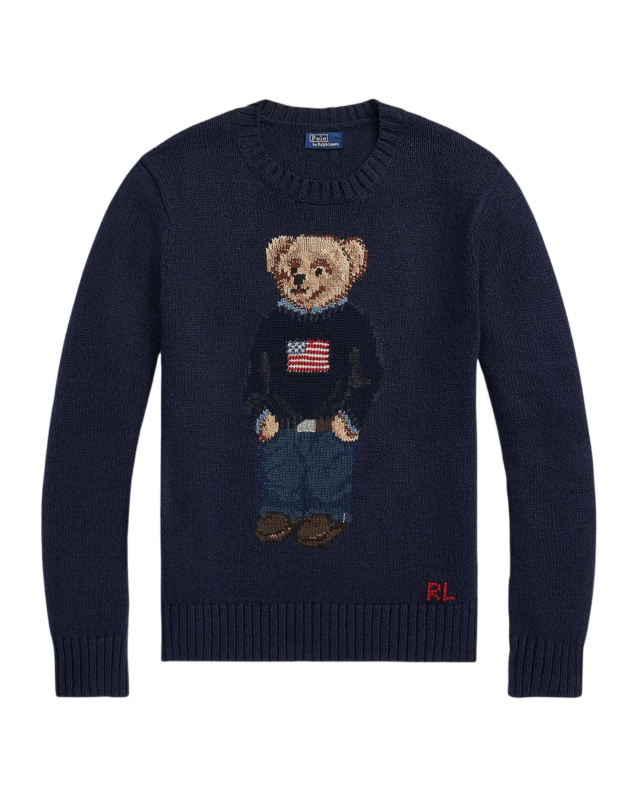Polo Ralph Lauren Polo Bear Cotton-Linen Sweater