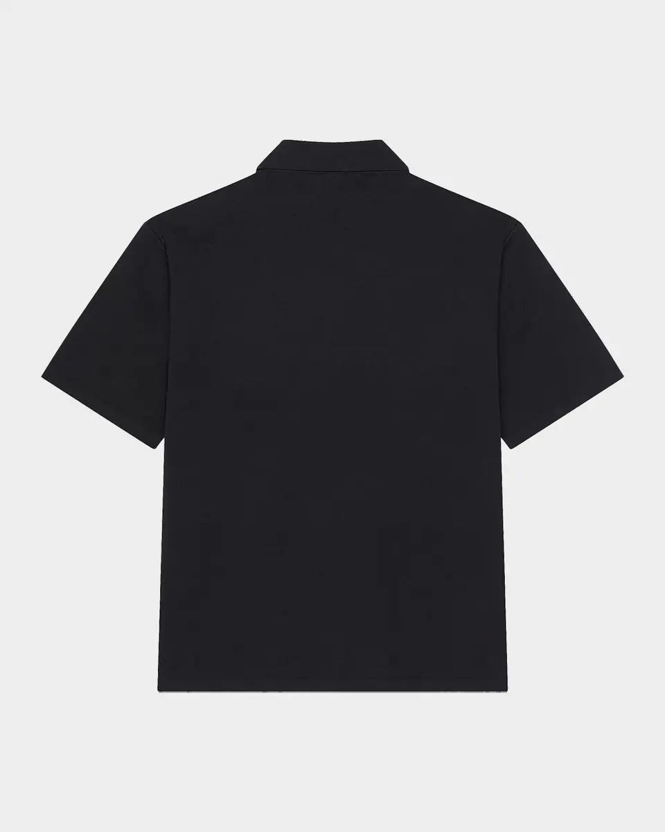 Givenchy Men's Embellished-Floral Knit Short-Sleeve Shirt | Thumbnail 2 Givenchy Men's Embellished-Floral Knit Short-Sleeve Shirt | Thumbnail 2