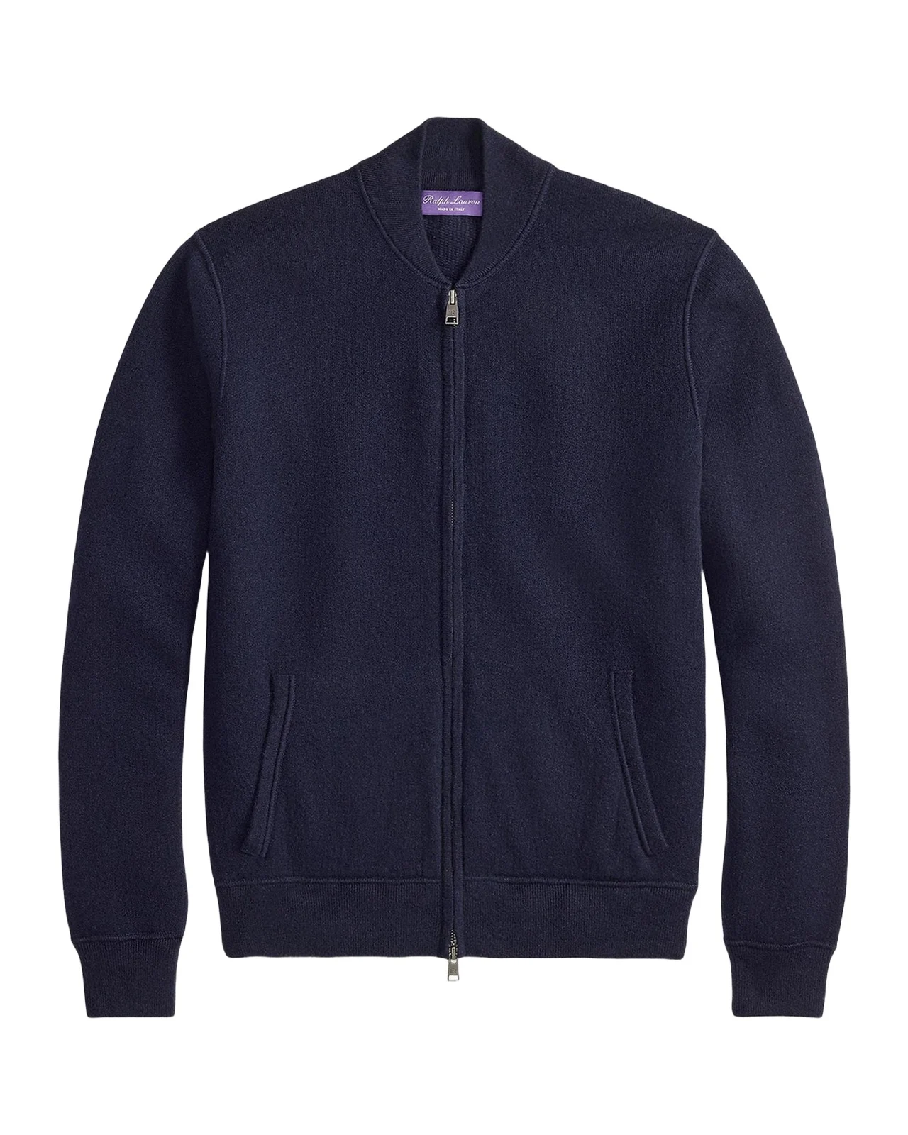 Men's Cashmere Full-Zip Sweater