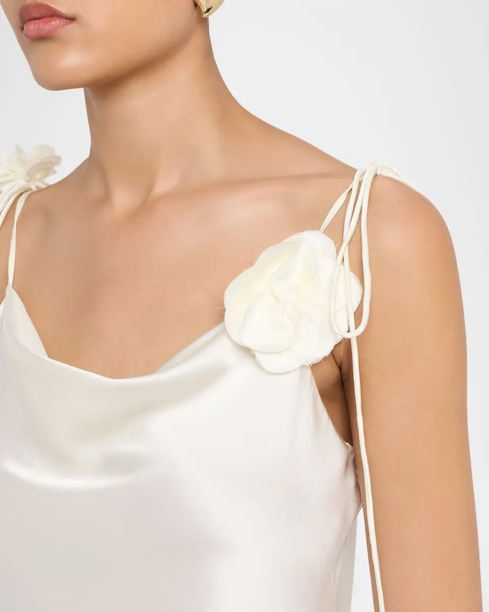 Cinq à Sept Trailing Flower Marta Silk Cami | Thumbnail 4 Cinq à Sept Trailing Flower Marta Silk Cami | Thumbnail 4