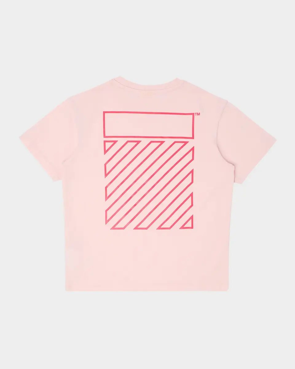 Off-White Girl's Off Diag T-Shirt, Size | Thumbnail 2