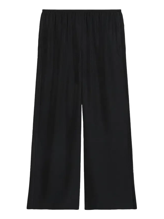 Slit Pull-On Pants Slit Pull-On Pants