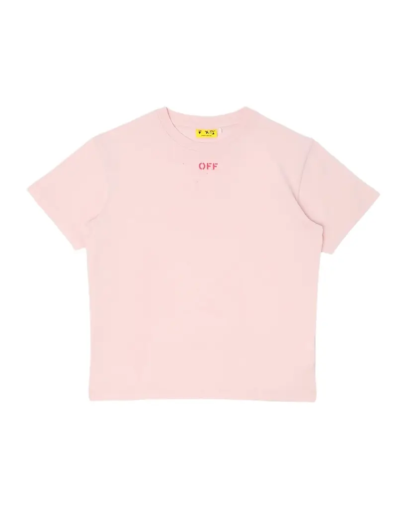 Girl's Off Diag T-Shirt, Size 4-12 Girl's Off Diag T-Shirt, Size 4-12
