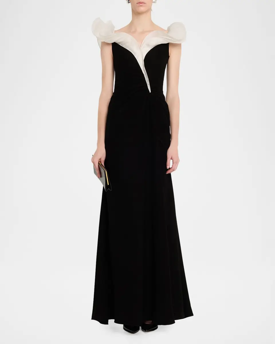 Gaurav Gupta Interlude Ruffle Trumpet Gown | Thumbnail 2