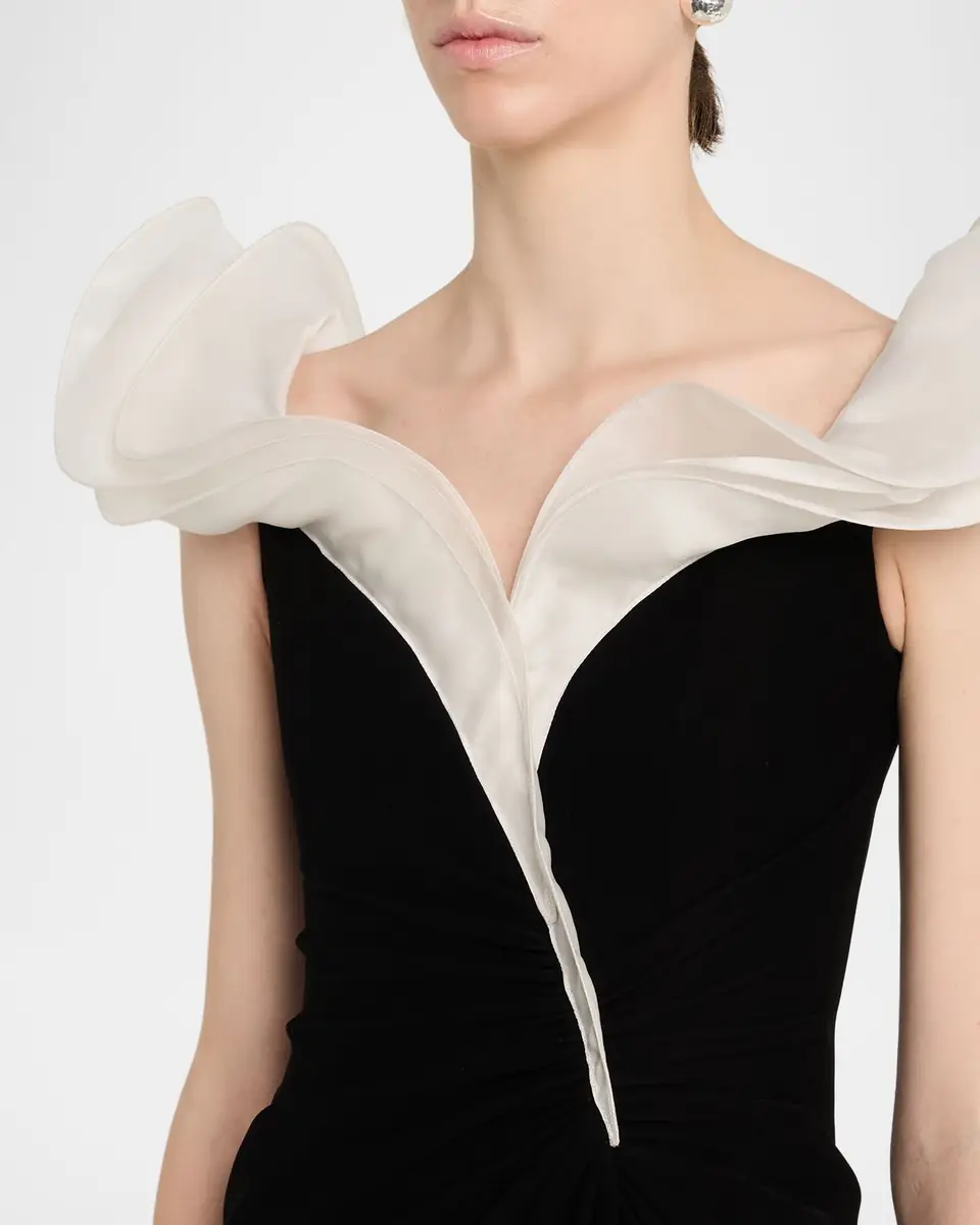 Gaurav Gupta Interlude Ruffle Trumpet Gown | Thumbnail 5