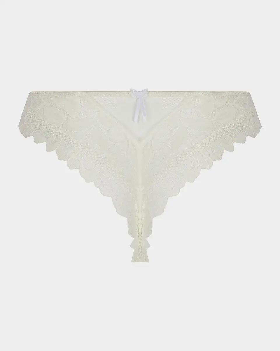 Lise Charmel Sublime Organza Lace & Tulle Thong | Thumbnail 2