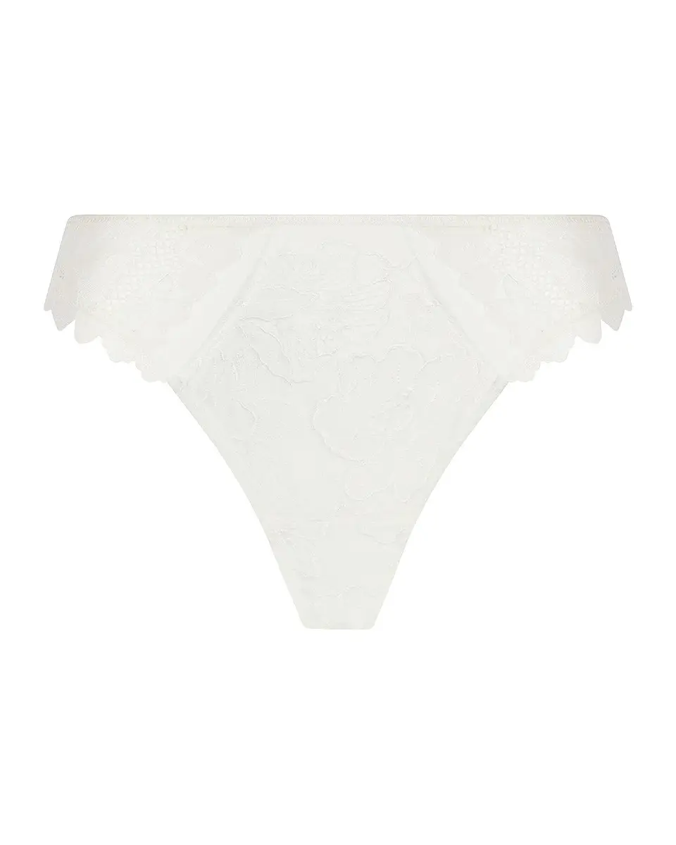 Lise Charmel Sublime Organza Lace & Tulle Thong | Thumbnail 3