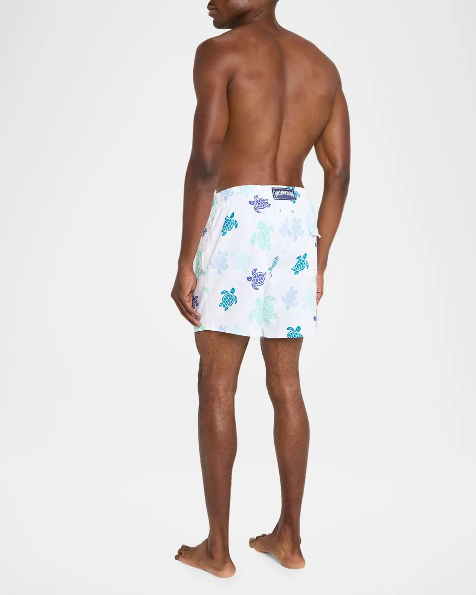 Vilebrequin Men's Tortues Multicolor Nylon Swim Trunks | Thumbnail 3 Vilebrequin Men's Tortues Multicolor Nylon Swim Trunks | Thumbnail 3