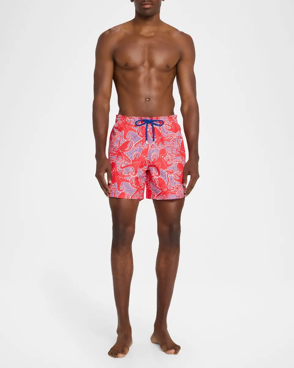 Vilebrequin Men's Hypnoptocus Nylon Swim Trunks | Thumbnail 2 Vilebrequin Men's Hypnoptocus Nylon Swim Trunks | Thumbnail 2