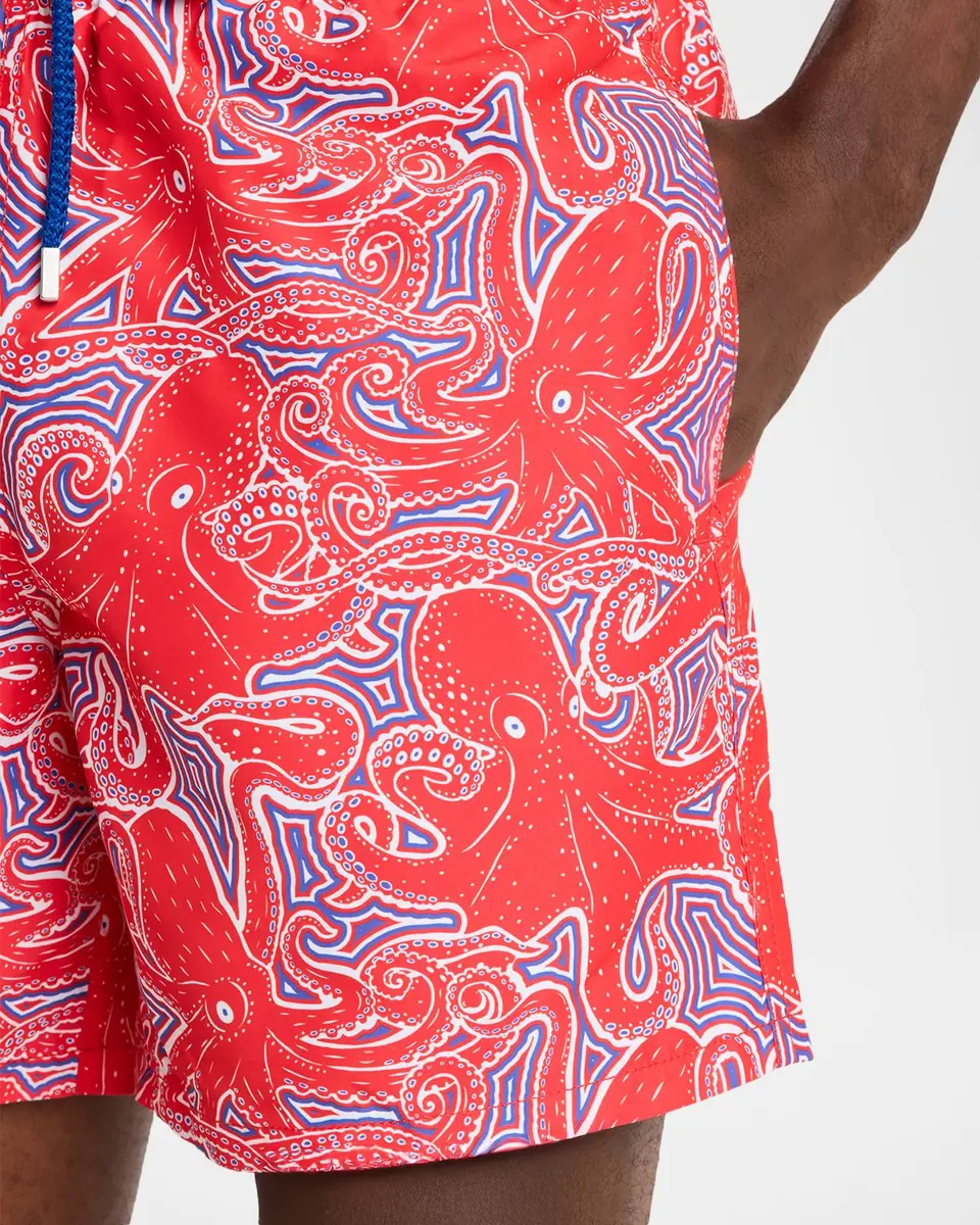 Vilebrequin Men's Hypnoptocus Nylon Swim Trunks | Thumbnail 4 Vilebrequin Men's Hypnoptocus Nylon Swim Trunks | Thumbnail 4