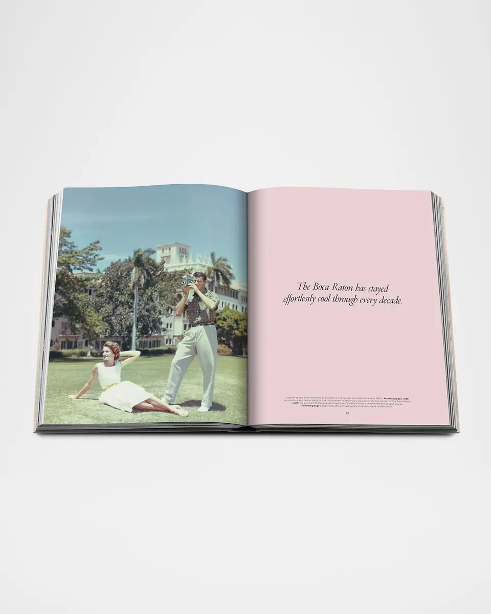 ASSOULINE "The Boca Raton: A Century of Being Iconic" Book by James Reginato | Thumbnail 6 ASSOULINE "The Boca Raton: A Century of Being Iconic" Book by James Reginato | Thumbnail 6