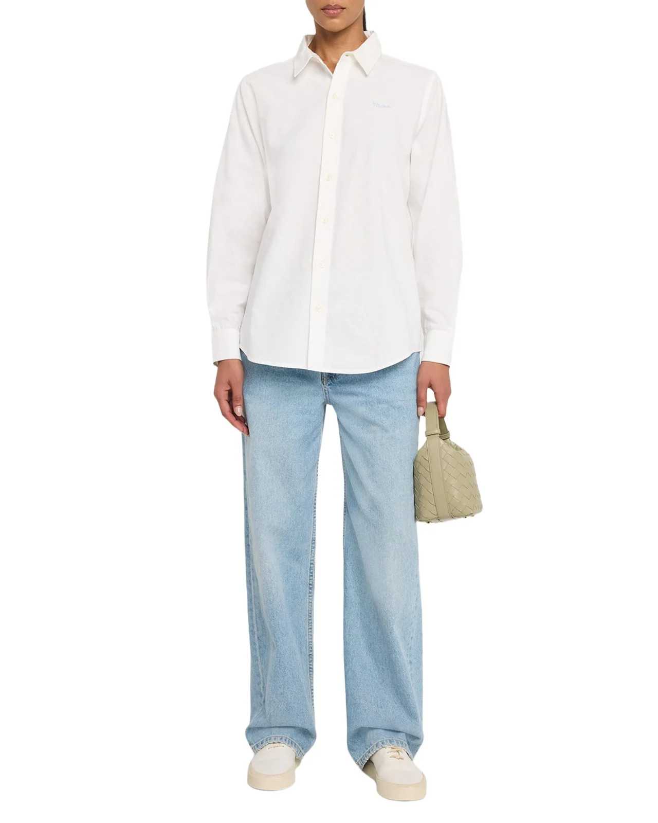 The Bestie Cotton Button-Front Shirt