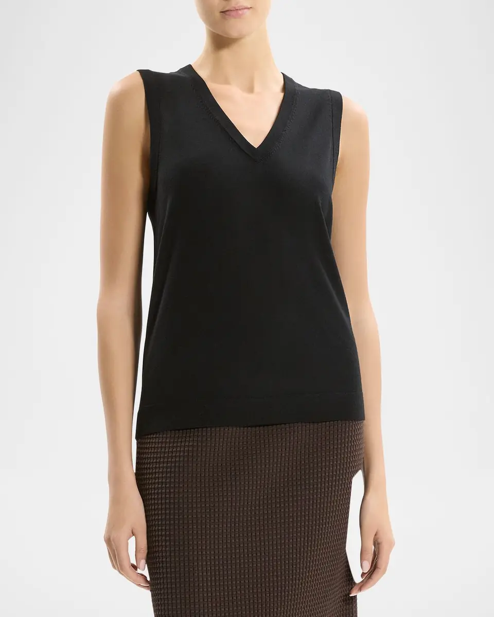 Theory Regal Wool Slim Tank Top | Thumbnail 4 Theory Regal Wool Slim Tank Top | Thumbnail 4