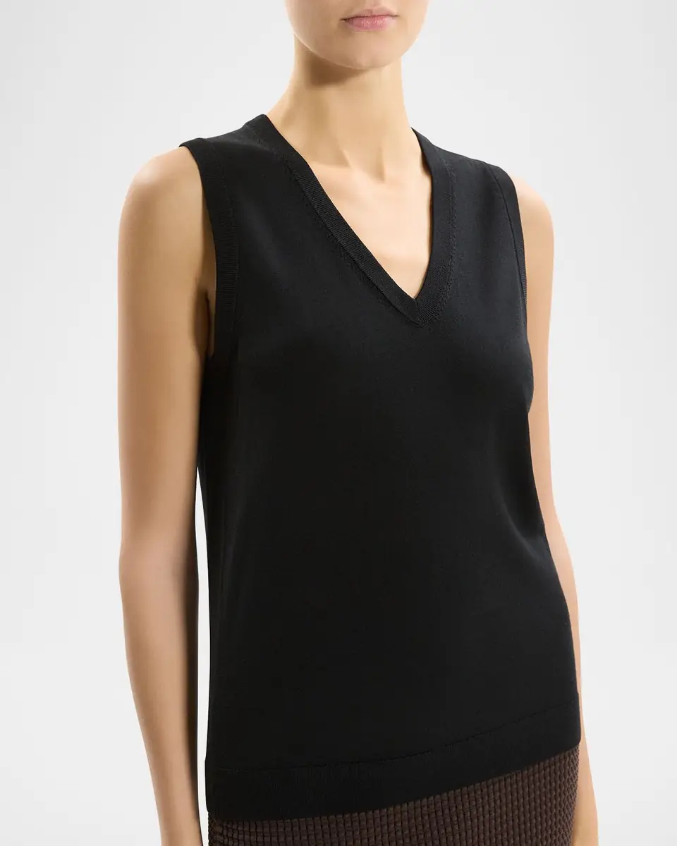 Theory Regal Wool Slim Tank Top | Thumbnail 5 Theory Regal Wool Slim Tank Top | Thumbnail 5