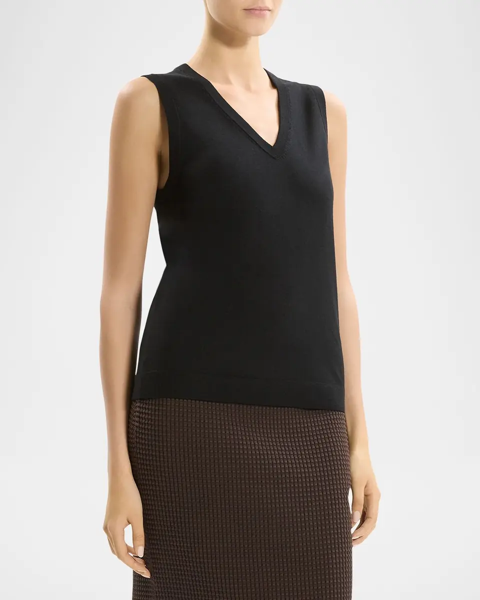 Theory Regal Wool Slim Tank Top | Thumbnail 6 Theory Regal Wool Slim Tank Top | Thumbnail 6