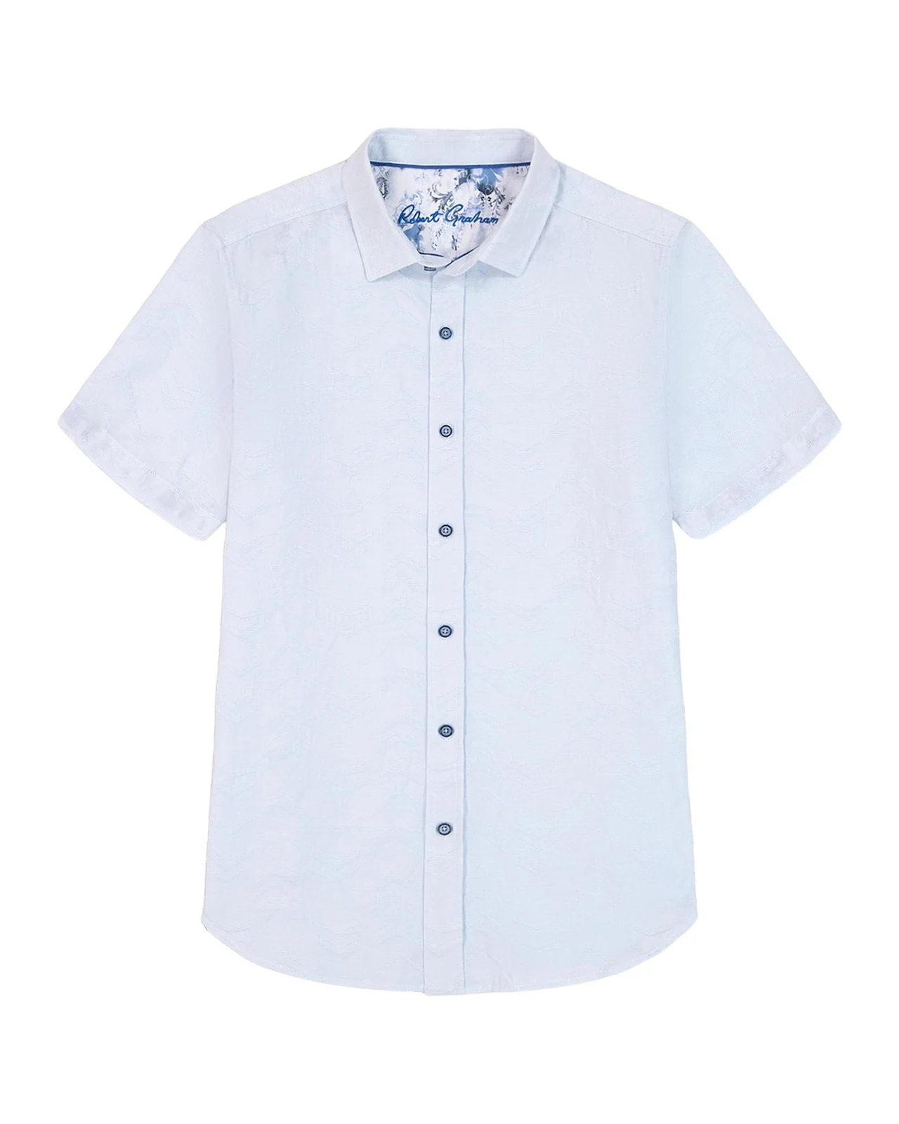 Men's Brackenbury Cotton Jacquard Short-Sleeve Shirt