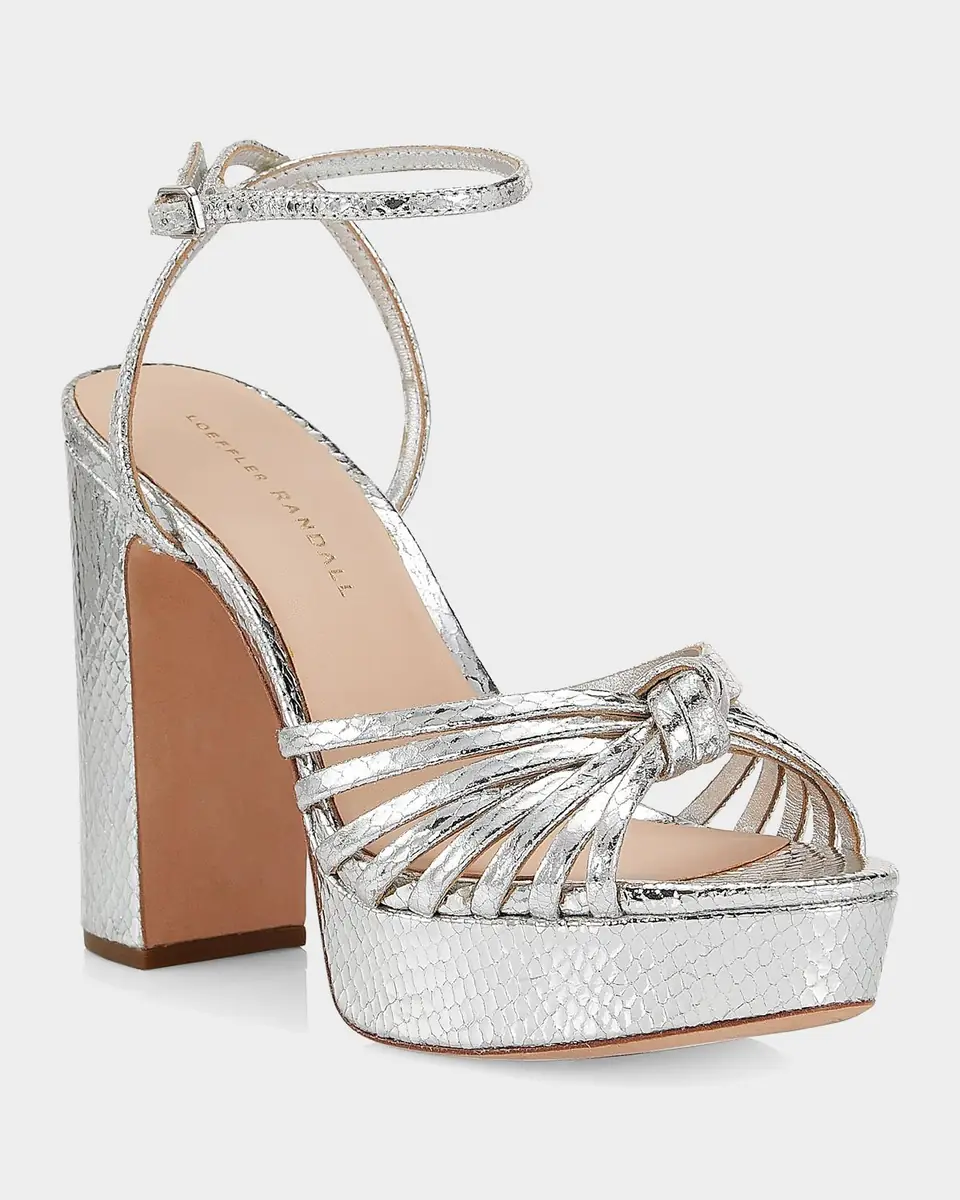 Loeffler Randall Rivka Knot Platform Sandals | Thumbnail 5
