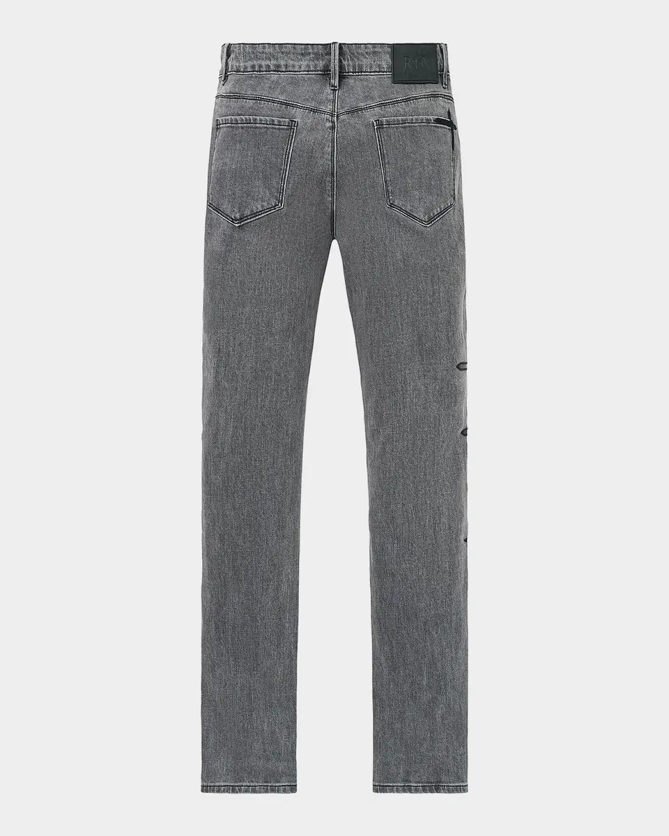 RTA Bryant Logo-Patch Skinny Jeans | Thumbnail 2 RTA Bryant Logo-Patch Skinny Jeans | Thumbnail 2