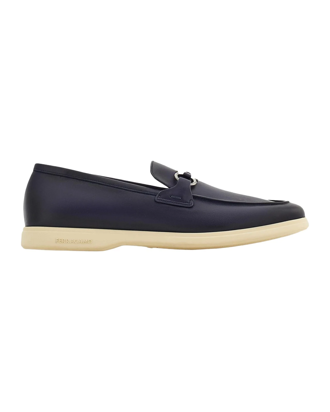 Ferragamo Men's Cosimo Leather Ganicni Bit Loafers