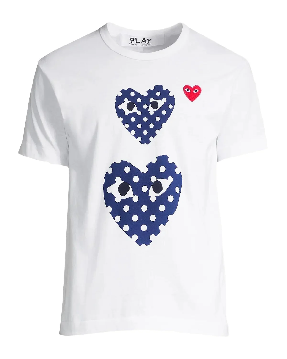 Double Polka-Dot Heart Tee