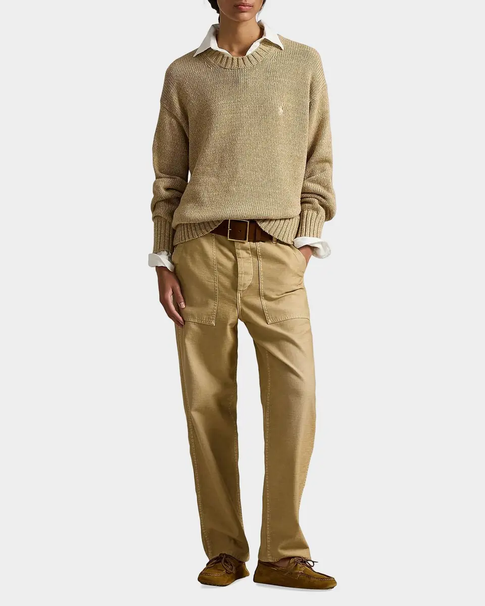 Polo Ralph Lauren Logo Cotton Crewneck Sweater | Thumbnail 2 Polo Ralph Lauren Logo Cotton Crewneck Sweater | Thumbnail 2