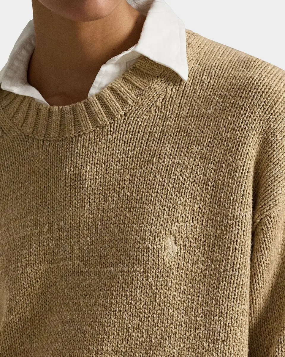 Polo Ralph Lauren Logo Cotton Crewneck Sweater | Thumbnail 5 Polo Ralph Lauren Logo Cotton Crewneck Sweater | Thumbnail 5