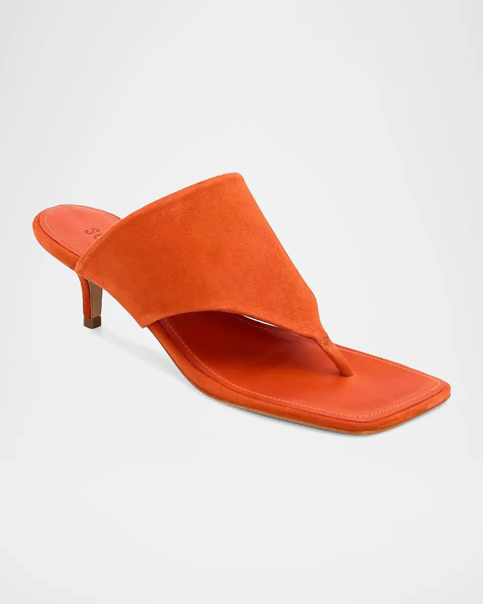 Schutz Sage 60MM Suede Sandals | Thumbnail 2 Schutz Sage 60MM Suede Sandals | Thumbnail 2