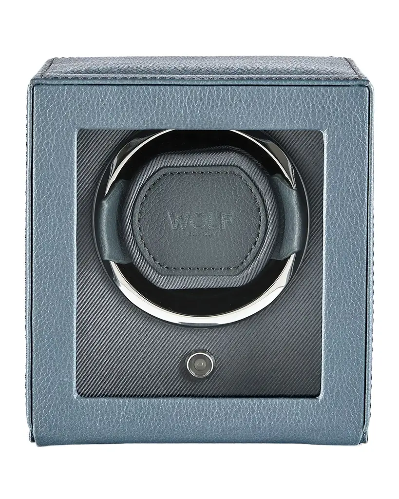 Cub Single Watch Winder with Cover, Future Grey