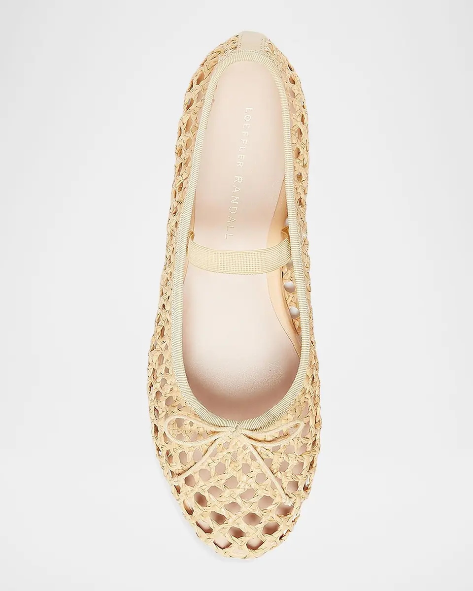 Loeffler Randall Leonie Raffia Ballet Flats | Thumbnail 2 Loeffler Randall Leonie Raffia Ballet Flats | Thumbnail 2