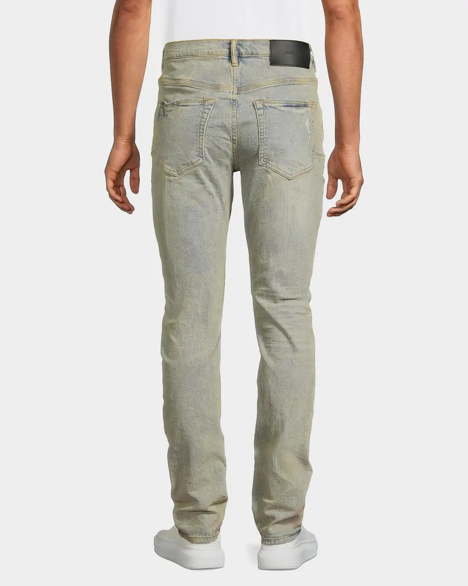 PURPLE Venice Sunbleached Skinny Jeans | Thumbnail 3