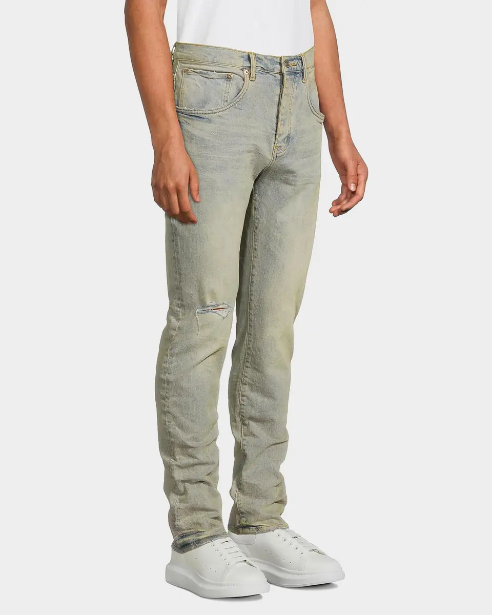 PURPLE Venice Sunbleached Skinny Jeans | Thumbnail 6