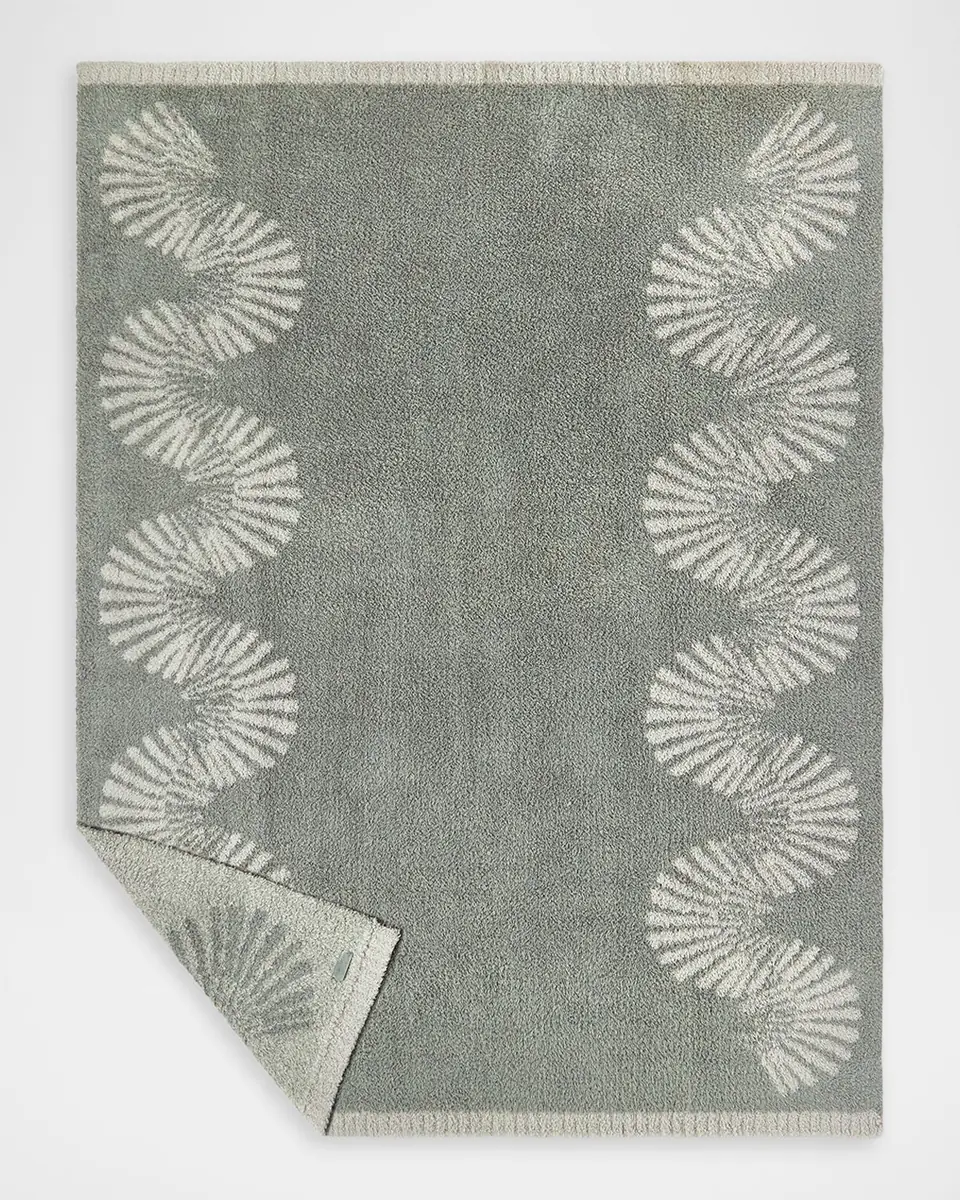 Barefoot Dreams CozyChic Spiral Seashell Throw, 54" x 72" | Thumbnail 2