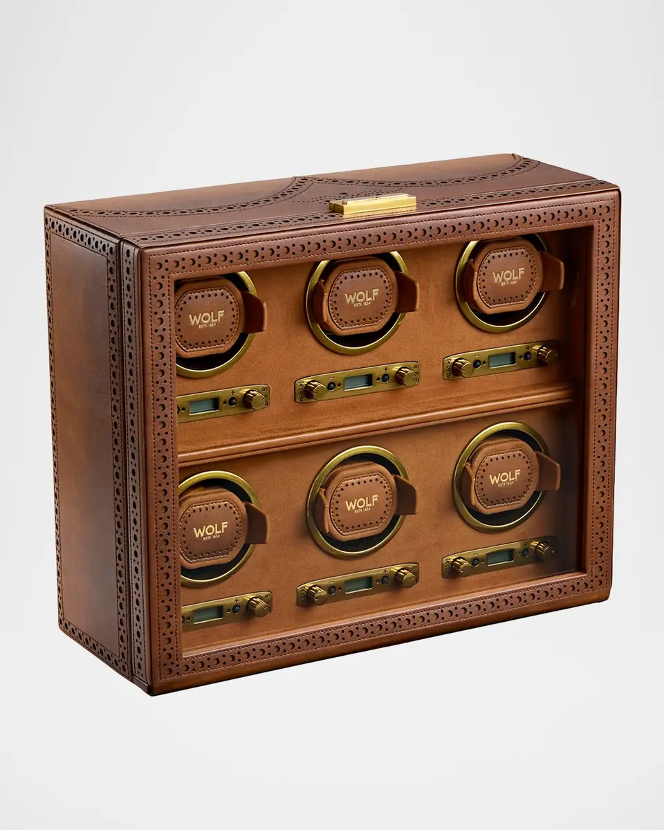 Wolf Brogue 8-Piece Watch Winder | Thumbnail 2 Wolf Brogue 8-Piece Watch Winder | Thumbnail 2