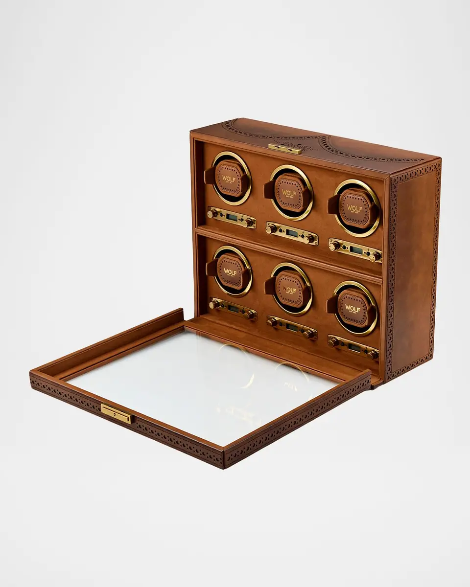 Wolf Brogue 8-Piece Watch Winder | Thumbnail 3 Wolf Brogue 8-Piece Watch Winder | Thumbnail 3