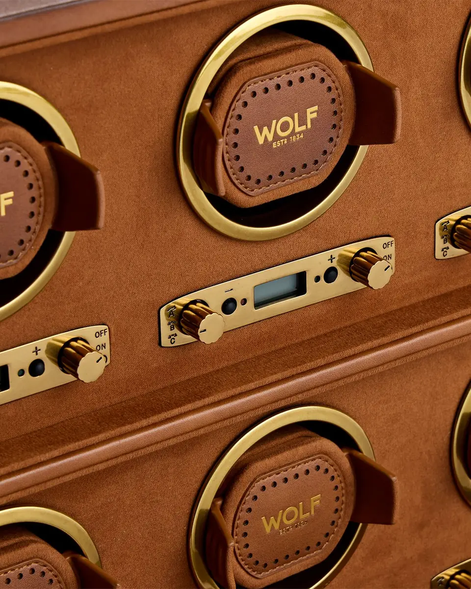 Wolf Brogue 8-Piece Watch Winder | Thumbnail 4 Wolf Brogue 8-Piece Watch Winder | Thumbnail 4