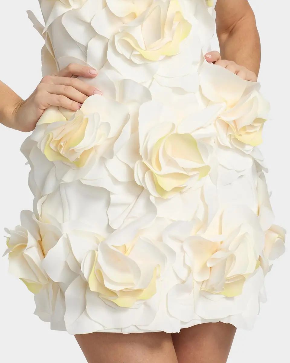 Acler Jackhill 3D Floral Minidress | Thumbnail 5 Acler Jackhill 3D Floral Minidress | Thumbnail 5